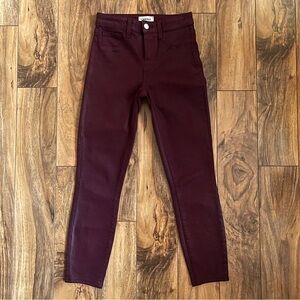 L’agence Coated Skinny Jean